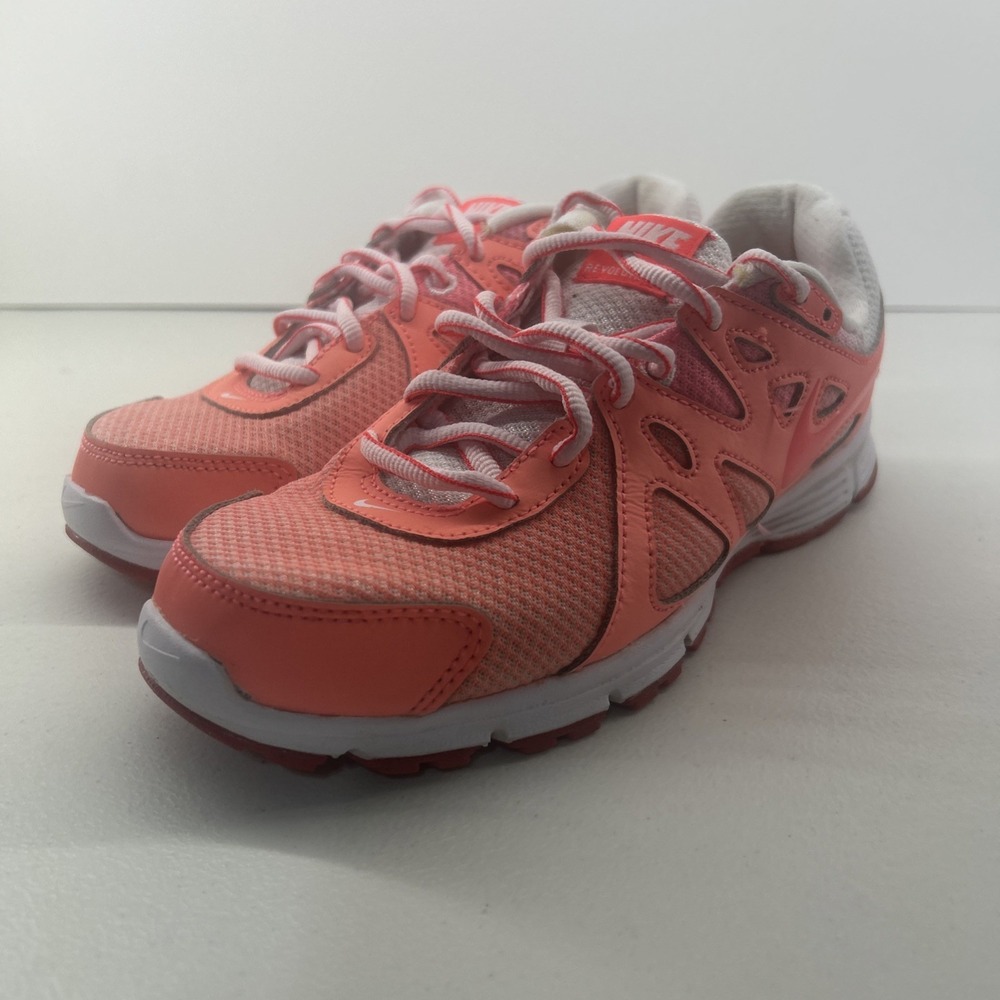 Nike Revolution 2 Running Shoes, Women's Size 7, Orange‎ Sneakers 725167-606